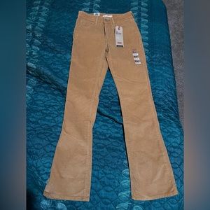 NWT Levi corduroy high rise bootcut jeans